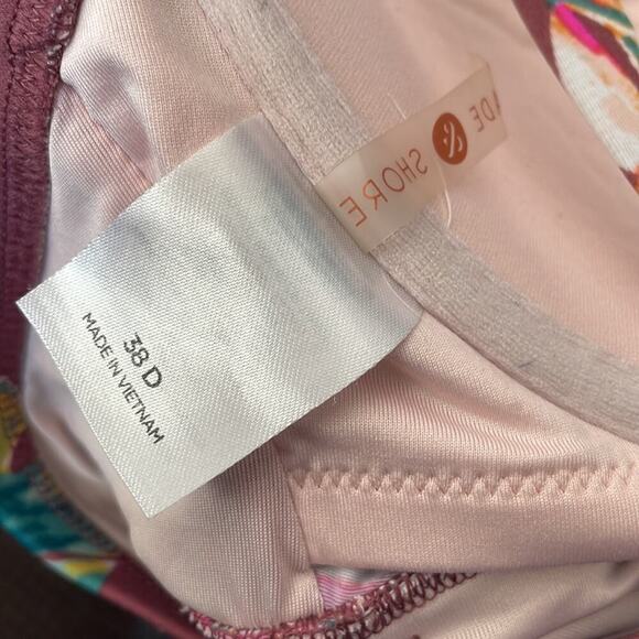 Shade & Shore Women’s One Piece Floral Swimsuit Size XL / 38D - Picture 6 of 8